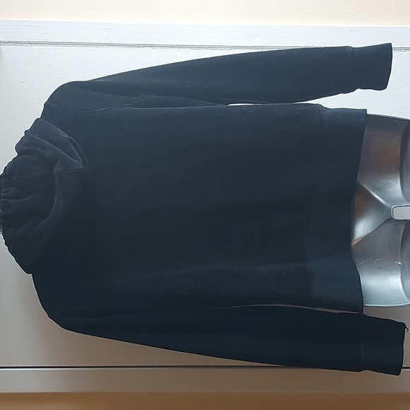 Calvin Klein Velour Zip up Hoodie - Picture 3 of 5